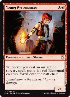 Young Pyromancer - Eternal Masters Spoiler
