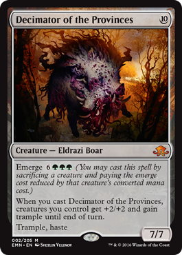 Decimator of the Provinces - Eldritch Moon Spoiler