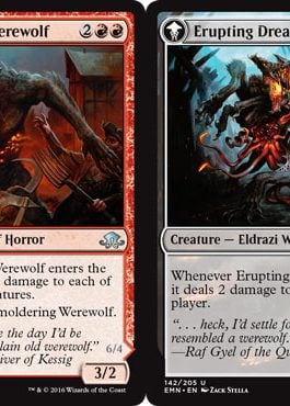 Smoldering Werewolf - Erupting Dreadwolf