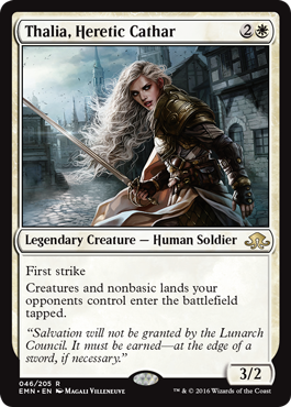 Thalia, Heretic Cathar - Eldritch Moon Spoiler