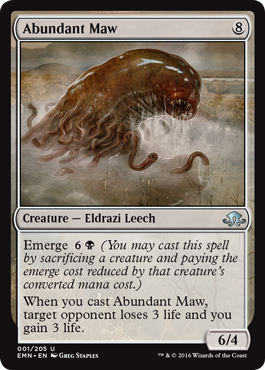 Abundant Maw - Eldritch Moon Spoiler