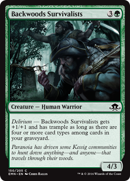 Backwoods Survivalists - Eldritch Moon Spoiler