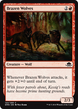 Brazen Wolves - Eldritch Moon Spoiler