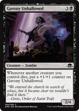 Gavony Unhallowed - Eldritch Moon Spoiler