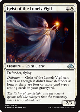Geist of the Lonely Vigil - Eldritch Moon Spoiler
