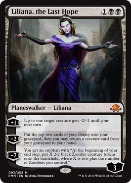Liliana, the Last Hope - Eldritch Moon Spoiler