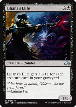 Liliana’s Elite - Eldritch Moon Spoiler