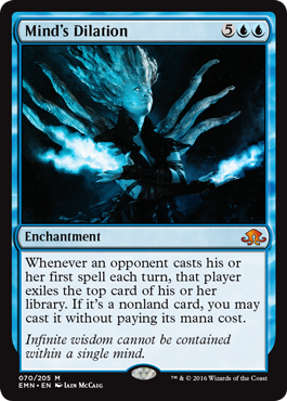 Mind's Dilation - Eldritch Moon Spoiler