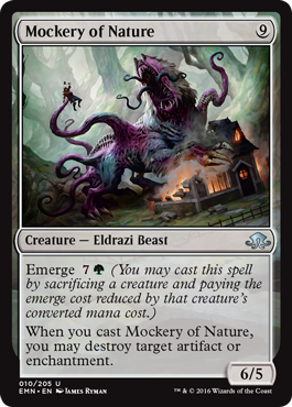 Mockery of Nature - Eldritch Moon Spoiler