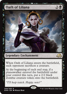 Oath of Liliana - Eldritch Moon Spoiler