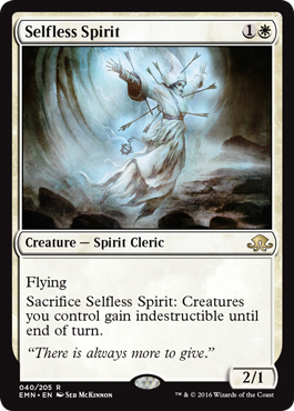 Selfless Spirit - Eldritch Moon Spoiler
