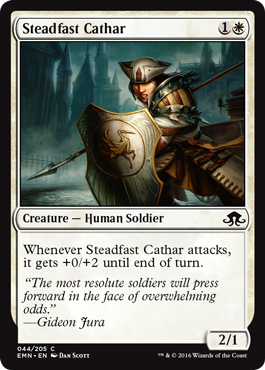 Steadfast Cathar - Eldritch Moon Spoiler