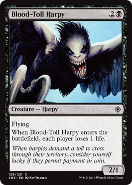Blood-Toll Harpy - Conspiracy Take the Crown Spoiler