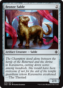 Bronze Sable - Conspiracy Take the Crown Spoiler