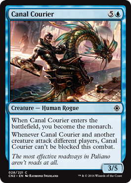 Canal Courier - Conspiracy Take the Crown Spoiler