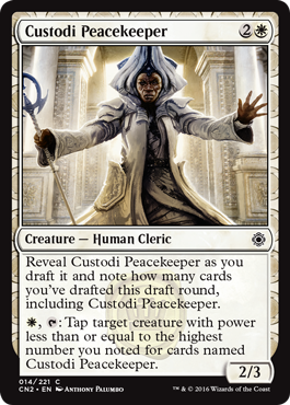 Custodi Peacekeeper - Conspiracy Take the Crown Spoiler