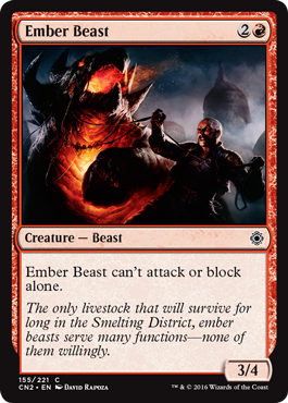 Ember Beast - Conspiracy Take the Crown Spoiler
