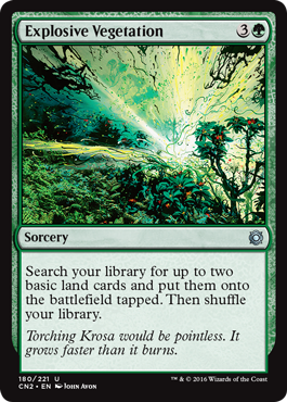 Explosive Vegetation - Conspiracy Take the Crown Spoiler