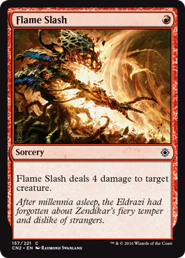 Flame Slash - Conspiracy Take the Crown Spoiler