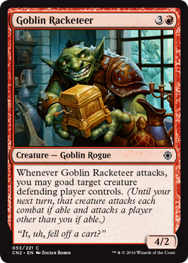 Goblin Racketeer - Conspiracy Take the Crown Spoiler