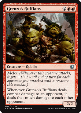 Grenzo’s Ruffians - Conspiracy Take the Crown Spoiler