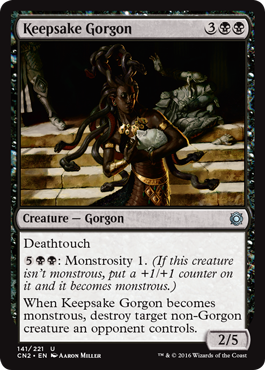 Keepsake Gorgon - Conspiracy Take the Crown Spoiler