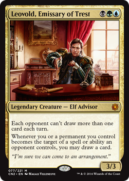 Leovold, Emissary of Trest - Conspiracy Take the Crown Spoiler