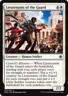 Lieutenants of the Guard - Conspiracy Take the Crown Spoiler