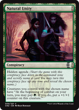 Natural Unity - Conspiracy Take the Crown Spoiler