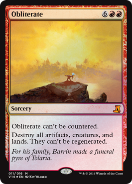 Obliterate - From the Vault Lore Spoiler