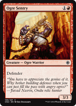 Ogre Sentry - Conspiracy Take the Crown Spoiler