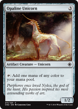 Opaline Unicorn - Conspiracy Take the Crown Spoiler