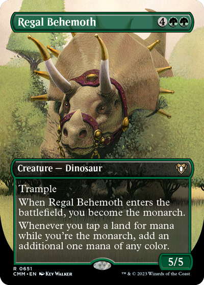 Regal-Behemoth-(Variant)---Commander-Masters-Spoiler