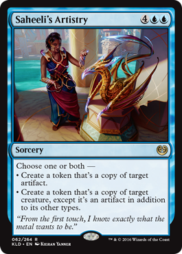 Saheeli’s Artistry - Kaladesh Spoiler