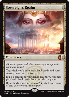 Sovereign's Realm - Conspiracy Take the Crown Spoiler
