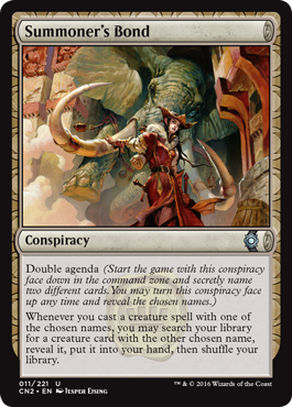 Summoner's Bond - Conspiracy Take the Crown Spoiler