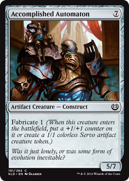 Accomplished Automaton - Kaladesh Spoiler