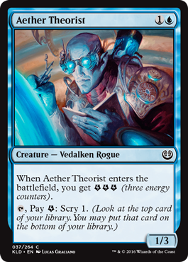 Aether Theorist - Kaladesh Spoiler