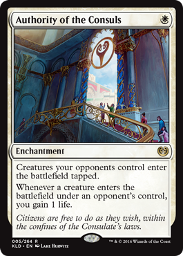 Authority of the Consuls - Kaladesh Spoiler