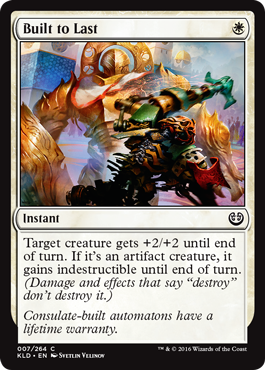 Built to Last - Kaladesh Spoiler