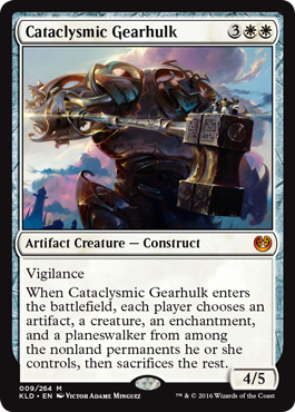 Cataclysmic Gearhulk - Kaladesh Spoiler