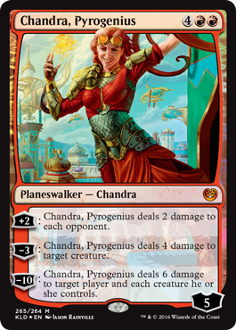 Chandra, Pyrogenius - Kaladesh Spoiler