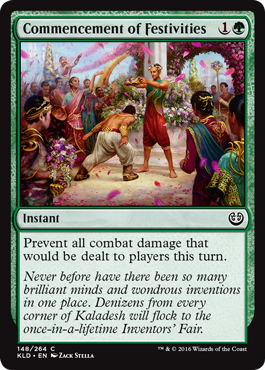 Commencement of Festivities - Kaladesh Spoiler