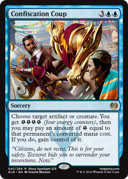 Confiscation Coup - Kaladesh Spoiler