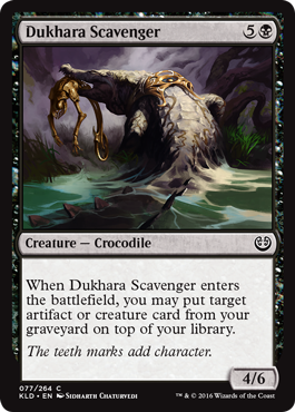 Dukhara Scavenger - Kaladesh Spoiler