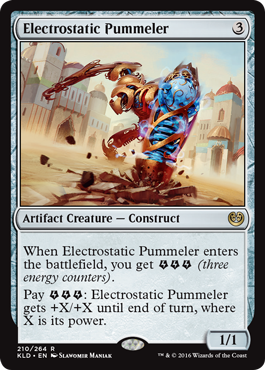 Electrostatic Pummeler - Kaladesh Spoiler