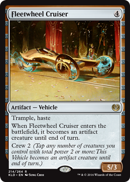 Fleetwheel Cruiser - Kaladesh Spoiler