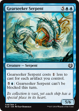 Gearseeker Serpent - Kaladesh Spoiler