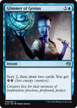 Glimmer of Genius - Kaladesh Spoiler