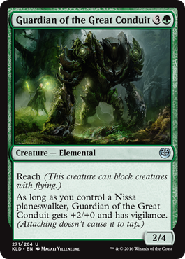 Guardian of the Great Conduit - Nissa Planeswalker Deck Exclusive